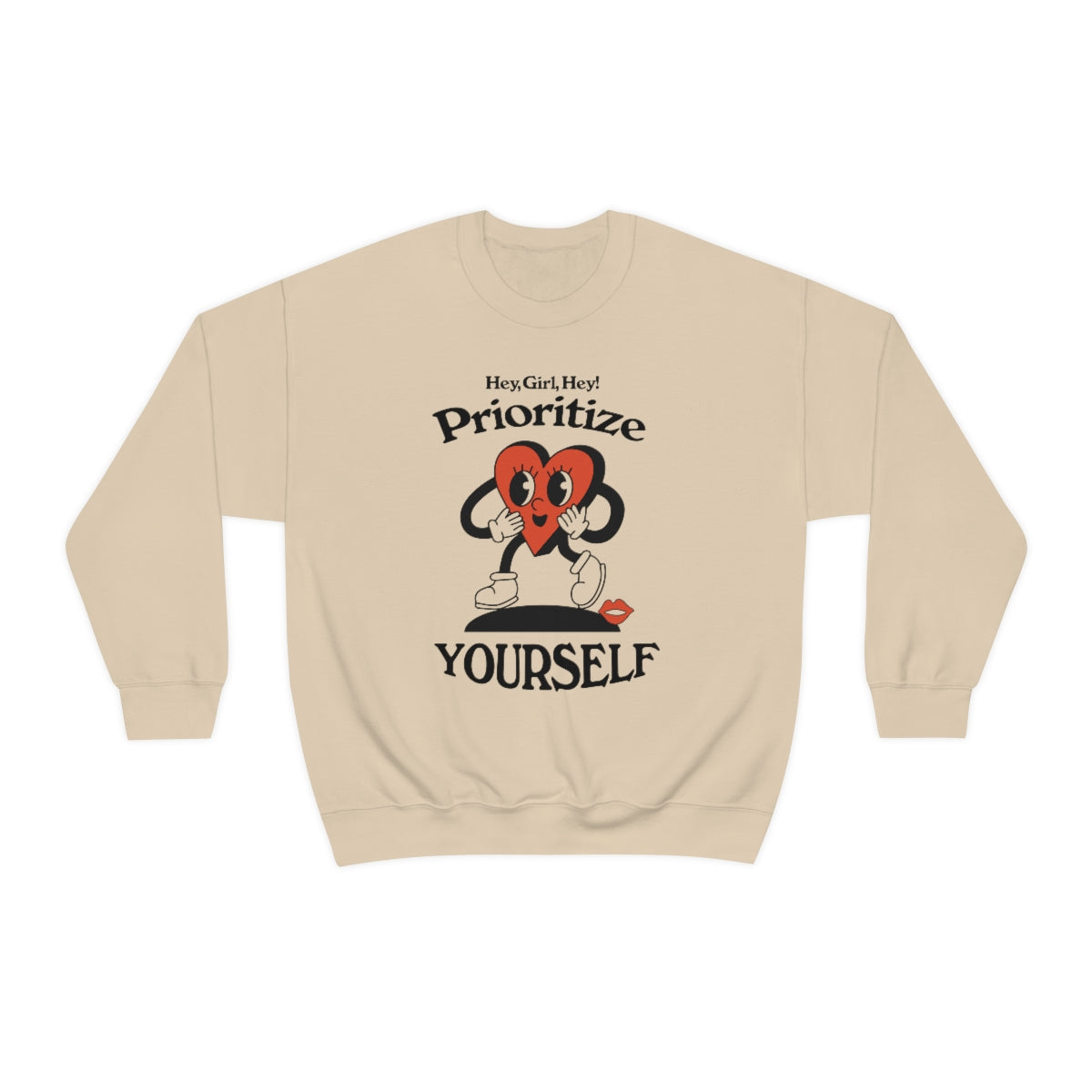 Prioritize Yourself Crewneck Sweater