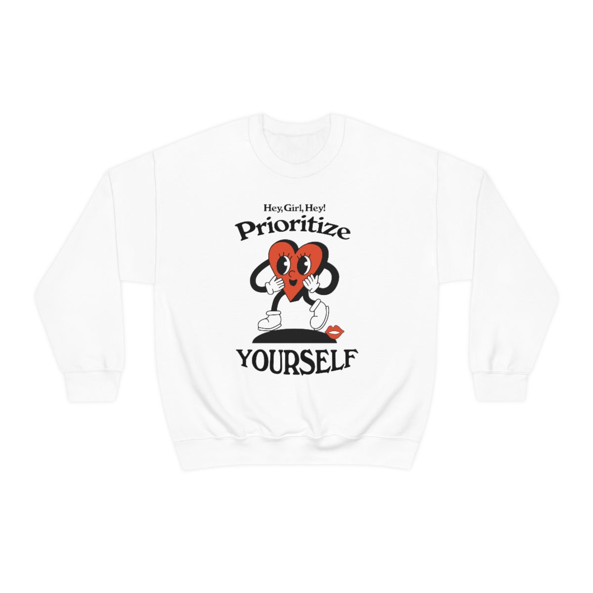 Prioritize Yourself Crewneck Sweater