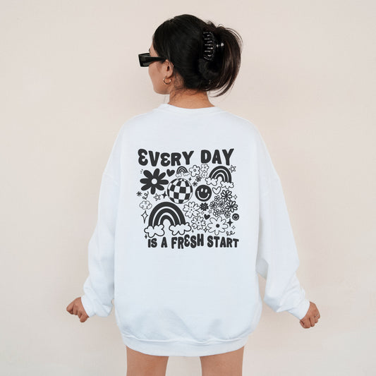 Fresh Start Crewneck Sweater